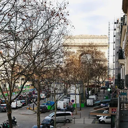 Junior Avec Balcon Et Vue Sur Arc De Triomphe Bed & Breakfast *